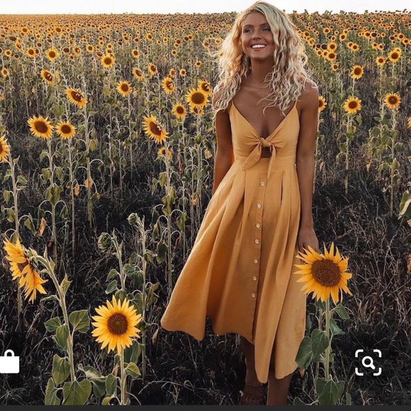 Forever 21 Dresses & Skirts - Yellow dress